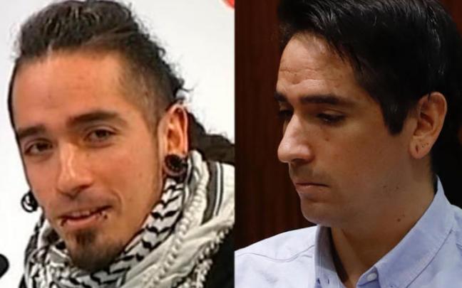 El cambio de imagen del acusado por el 'crimen de los tirantes', Rodrigo Lanza. El cambio de imagen del acusado por el 'crimen de los tirantes', Rodrigo Lanza.