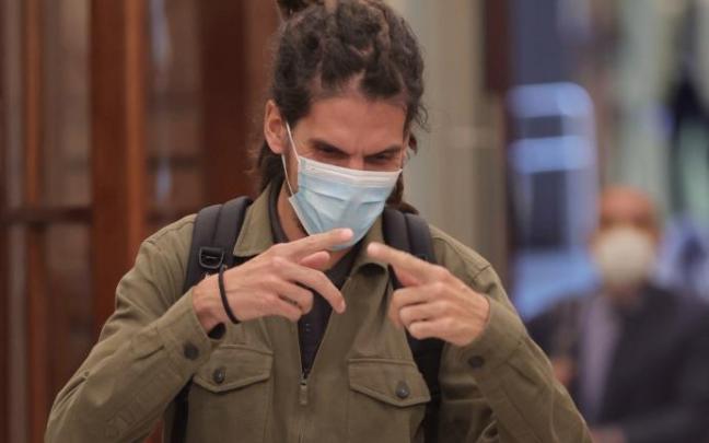 El exdiputado de Unidas Podemos, Alberto Rodríguez. El exdiputado de Unidas Podemos, Alberto Rodríguez.