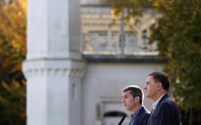 Arkaitz Rodriguez y Arnaldo Otegi Arkaitz Rodriguez y Arnaldo Otegi