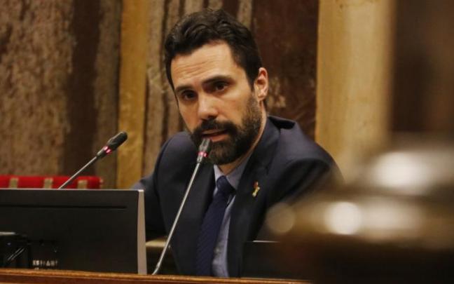 Roger Torrent, expresident del Parlament. Roger Torrent, expresident del Parlament.