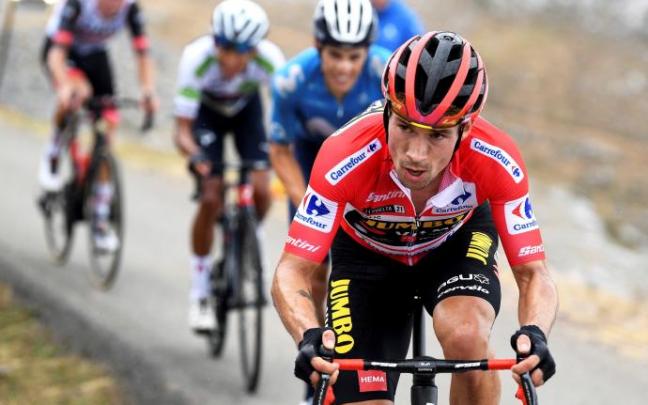 Primoz Roglic, campeón de la pasada edición de la Vuelta.