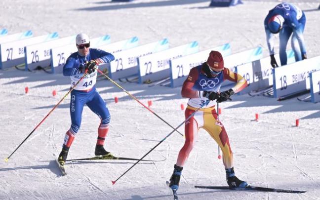 Imanol Rojo ha empleado 1 hora y 20 minutos para recorrer los 30 kilómetros de la prueba Imanol Rojo ha empleado 1 hora y 20 minutos para recorrer los 30 kilómetros de la prueba