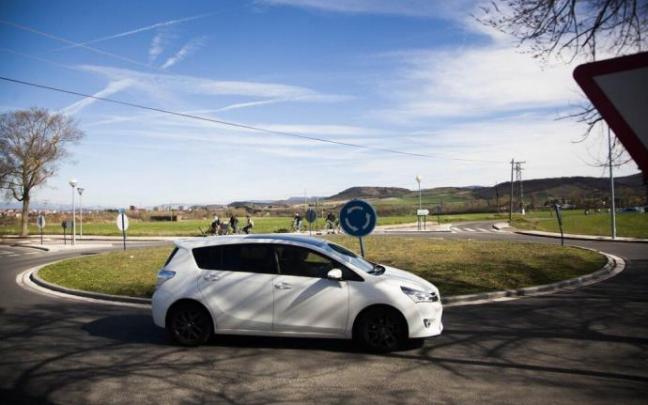 Rotonda de Portal de Lasarte.