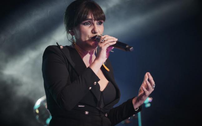 La cantante Rozalén. La cantante Rozalén.