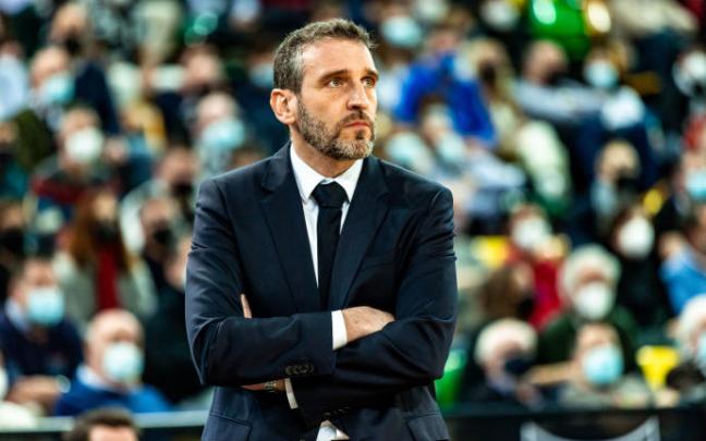 Ibon Navarro, durante un partido de esta temporada con el Morabanc Andorra