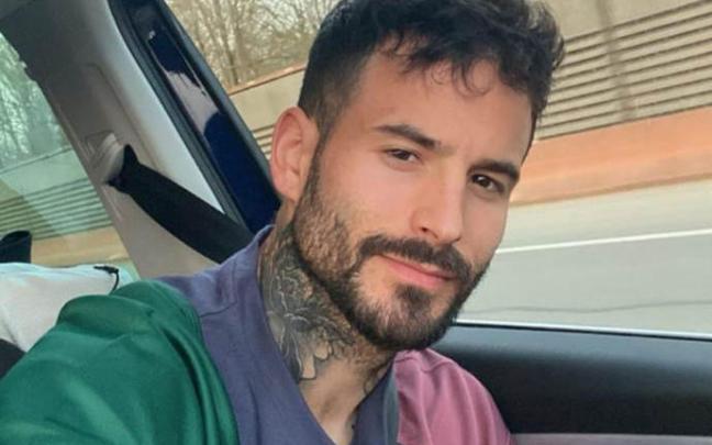 Rubén García se toma un selfi durante su viaje a Varsovia.