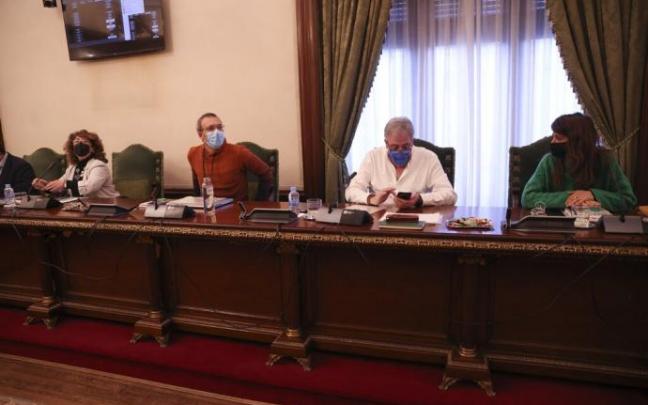 Carmen Alba, Endika Alonso, Asiron y Beloki.