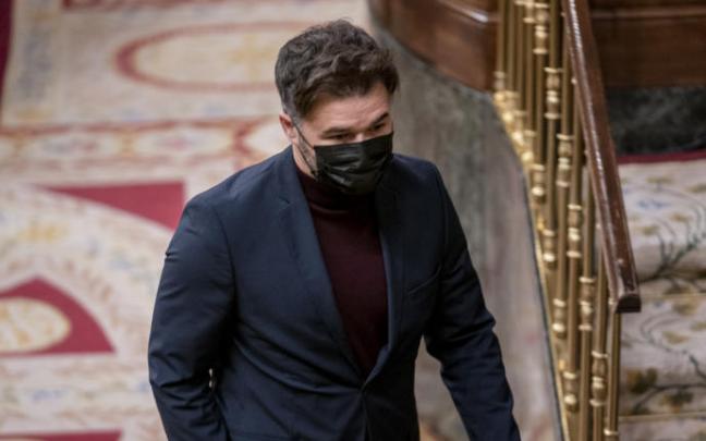 El portavoz de ERC en el Congreso de los Diputados, Gabriel Rufián El portavoz de ERC en el Congreso de los Diputados, Gabriel Rufián