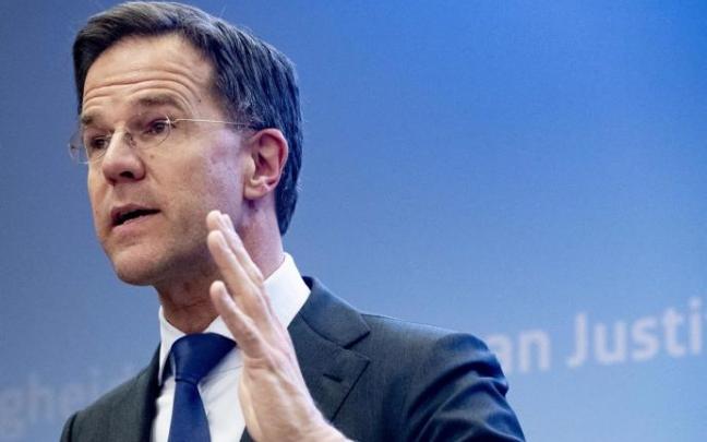 El primer ministro de Países Bajos, Mark Rhutte