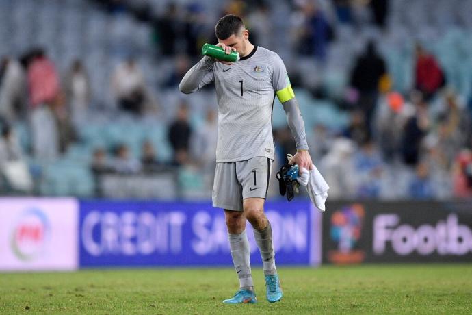 Ryan, desolado al término del partido de Australia