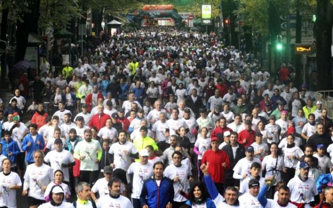 Imagen de la Herri Krosa de 2019, la última que se ha disputado