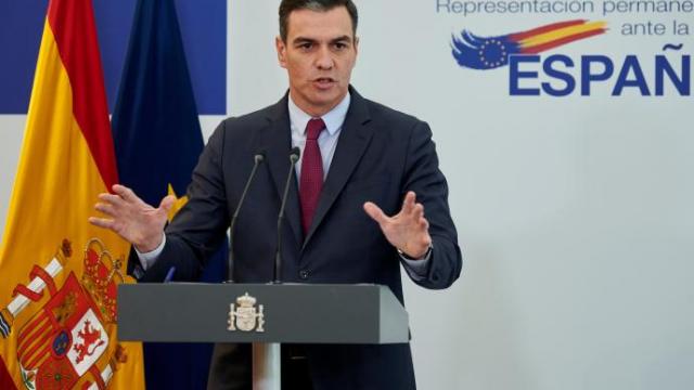 El presidente del Gobierno español, Pedro Sánchez El presidente del Gobierno español, Pedro Sánchez