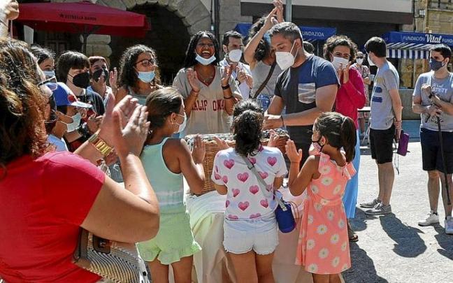 Buscando la semilla de oro, una de las actividades estrella de la jornada. Buscando la semilla de oro, una de las actividades estrella de la jornada.