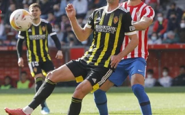 Sabin Merino, jugador del Zaragoza