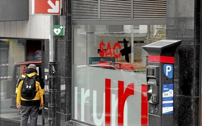 Las actuales instalaciones del SAC de Irun, en la calle San Marcial.