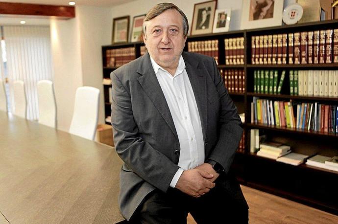 José Antonio Suso, presidente del Araba Buru Batzar del PNV