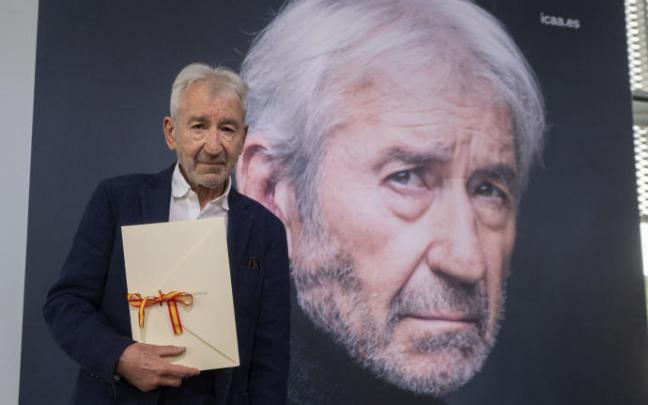 José Sacristán, con el Premio Nacional de Cinematografía 2021. José Sacristán, con el Premio Nacional de Cinematografía 2021.