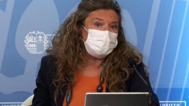 La consejera de Salud, Gotozone Sagardui.