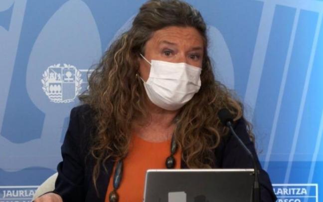 La consejera de Salud, Gotozone Sagardui. La consejera de Salud, Gotozone Sagardui.