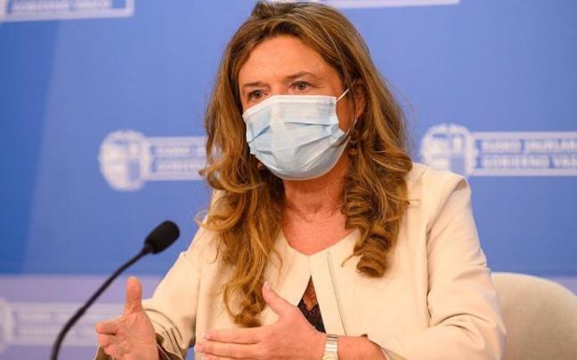 La consejera de Salud, Gotzone Sagardui. La consejera de Salud, Gotzone Sagardui.