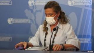 Rueda de prensa tras el Consejo de Gobierno.