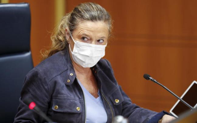 La consejera de Salud, Gotzone Sagardui.
