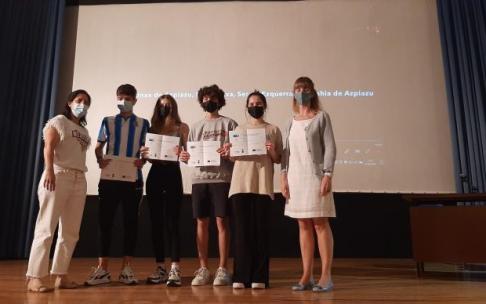 Ganadores del concurso sobre iniciativas sostenibles del colegio Carmelitas Sagrado Corazón