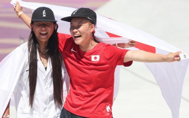 Yosozumi gana el primer oro en la modalidad parque.