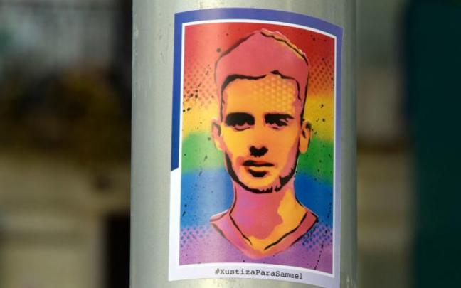 Cartel que pide justicia para Samuel Cartel que pide justicia para Samuel