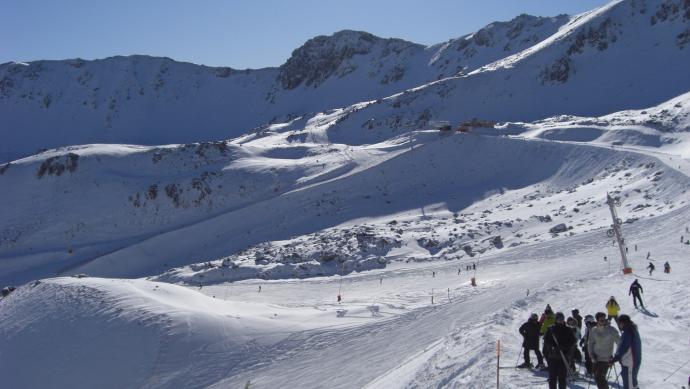 Imagen de archivo de la estación de esquí de San Isidro de León