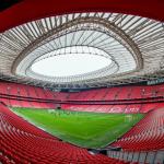 Interior del estadio San Mamés