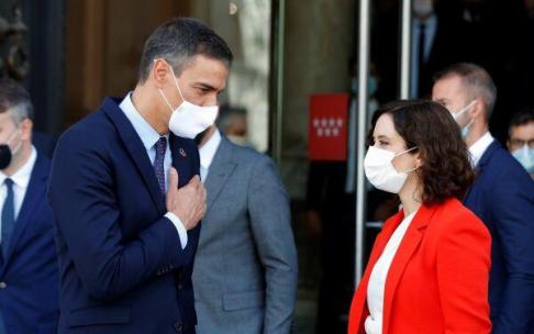 Pedro Sánchez e Isabel Díaz Ayuso, durante uno de sus encuentros. Pedro Sánchez e Isabel Díaz Ayuso, durante uno de sus encuentros.