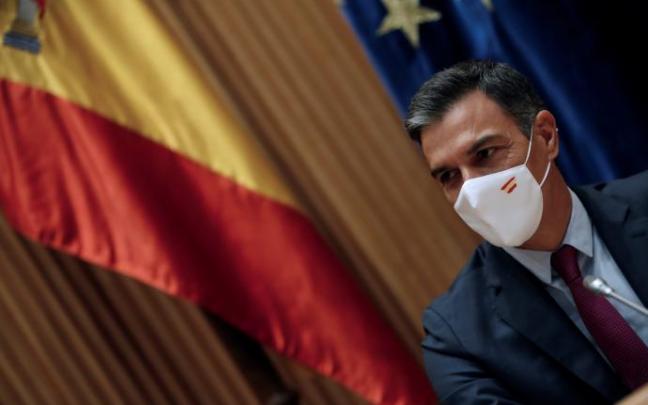 Pedro Sánchez en la reunión que ha mantenido con diputados, senadores y europarlamentarios del PSOE Pedro Sánchez en la reunión que ha mantenido con diputados, senadores y europarlamentarios del PSOE