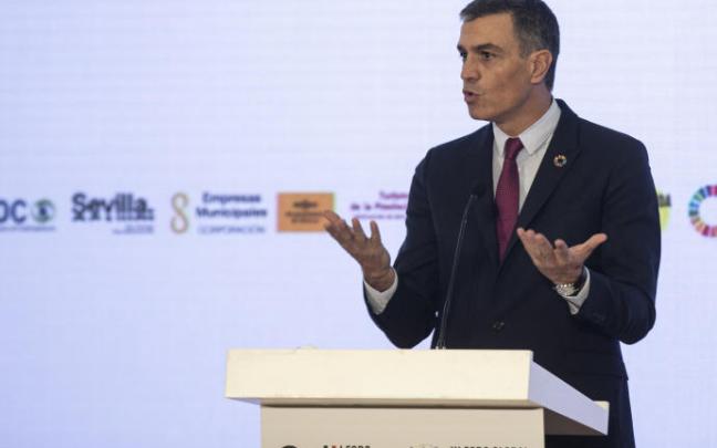 Pedro Sánchez, este martes. Pedro Sánchez, este martes.
