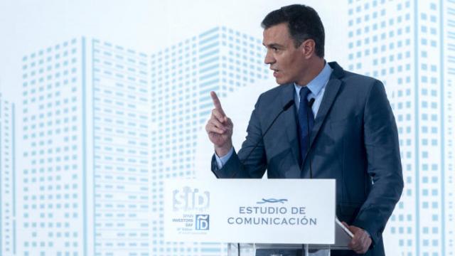 El presidente del Gobierno, Pedro Sánchez