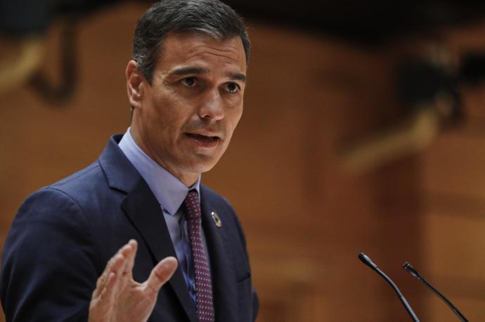 El presidente del Gobierno español, Pedro Sánchez