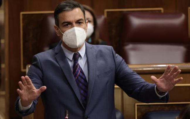 Pedro Sánchez, en el Congreso de los Diputados. Pedro Sánchez, en el Congreso de los Diputados.