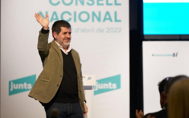 Jordi Sànchez, este sábado en el Consell Nacional de Junts. Jordi Sànchez, este sábado en el Consell Nacional de Junts.