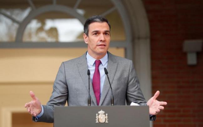 Pedro Sánchez realiza una declaración institucional sobre la decisión de aprobar los indultos. Pedro Sánchez realiza una declaración institucional sobre la decisión de aprobar los indultos.