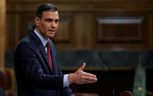 Pedro Sánchez defiende en el Congreso los indultos Pedro Sánchez defiende en el Congreso los indultos