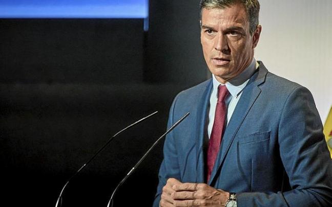 El presidente del Gobierno español, Pedro Sánchez, durante su intervención de ayer en la Casa de América (Madrid). Foto: E.P. El presidente del Gobierno español, Pedro Sánchez, durante su intervención de ayer en la Casa de América (Madrid). Foto: E.P.