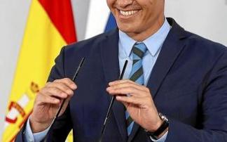 El presidente del Gobierno español, Pedro Sánchez, ayer. Foto: Efe