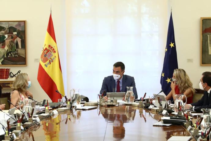 Pedro Sánchez ha presidido hoy el primer Consejo de Ministros tras el parón veraniego.