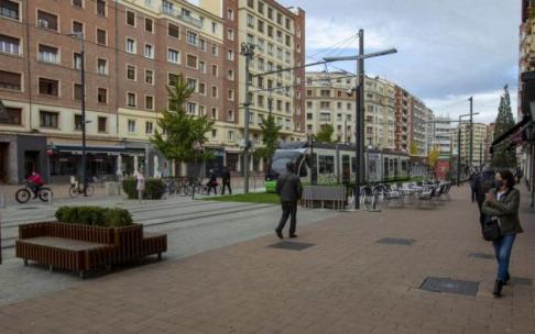 Calle Sancho el Sabio, donde ocurrieron los hechos