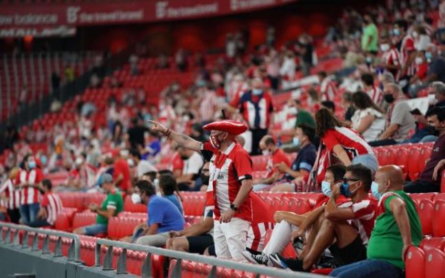 Los socios podrán asistir en un porcentaje del 30% a San Mamés en el partido ante el Rayo Vallecano.