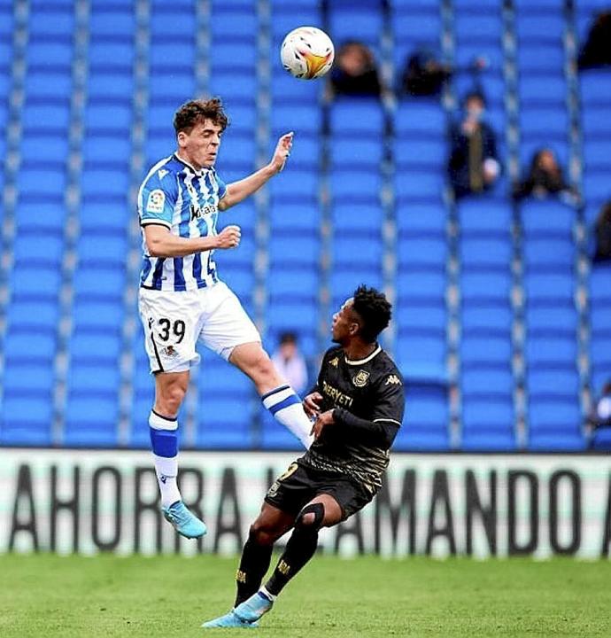 El Sanse necesita ganar al Amorebieta en Anoeta. Foto: N.G.