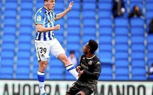 El Sanse necesita ganar al Amorebieta en Anoeta. Foto: N.G. El Sanse necesita ganar al Amorebieta en Anoeta. Foto: N.G.