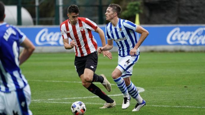 Jon Pacheco, durante un partido de la pasada temporada.