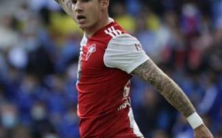 Santi Mina, la pasada jornada de liga ante el Espanyol en el RCDE Stadium. Santi Mina, la pasada jornada de liga ante el Espanyol en el RCDE Stadium.