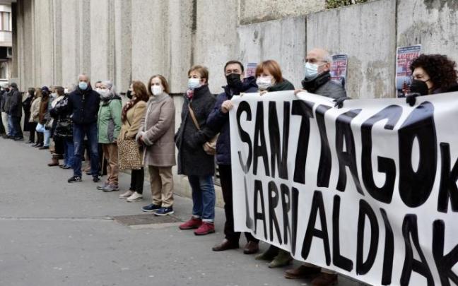 Cadena humana celebrada este pasado domingo en el HUA-Santiago. Cadena humana celebrada este pasado domingo en el HUA-Santiago.
